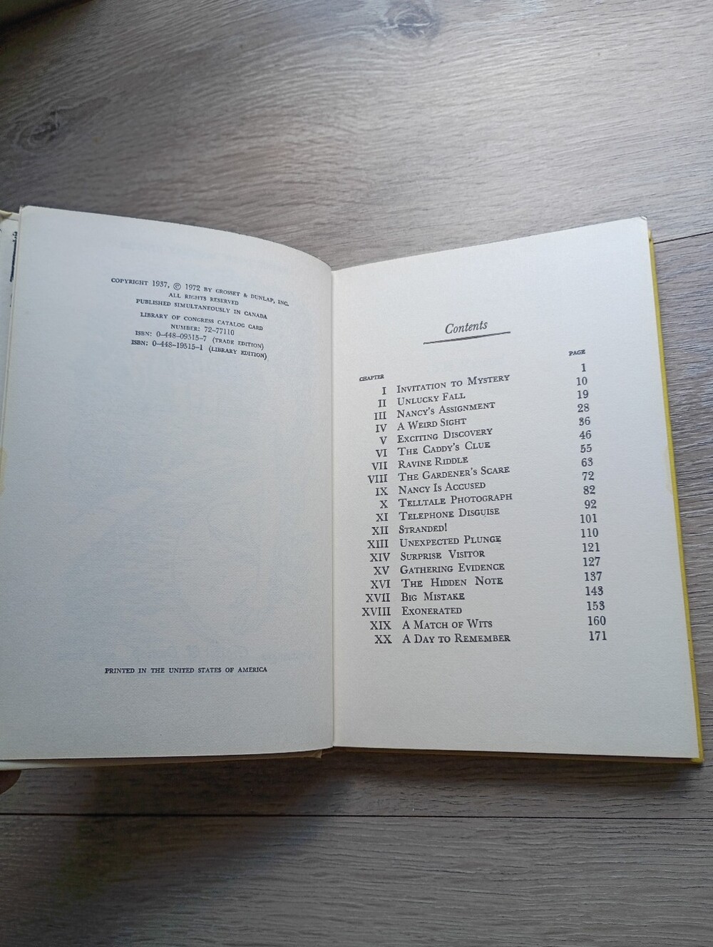Nancy Drew Book # 15 The Haunted Bridge 1972 By Carolyn Keene - Picture 3 of 6